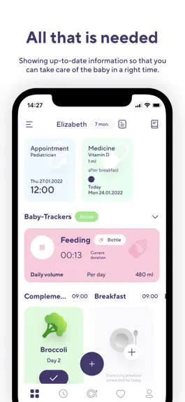 Game screenshot BabyBear: Baby Tracker apk