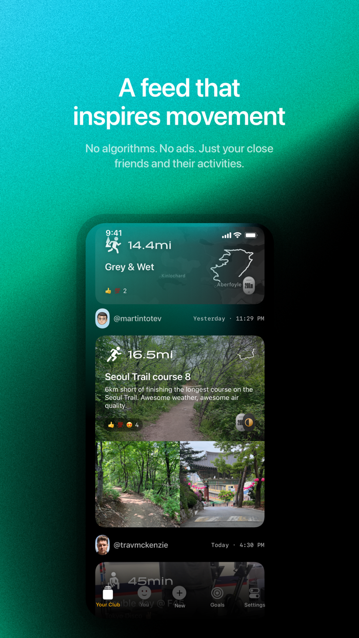 Any Distance - Workout Tracker