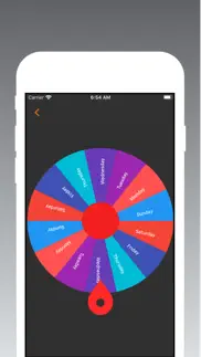 my decision roulette iphone screenshot 1