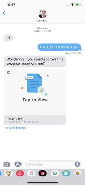 ‎Zoho Expense - Expense Reports Capture d'écran