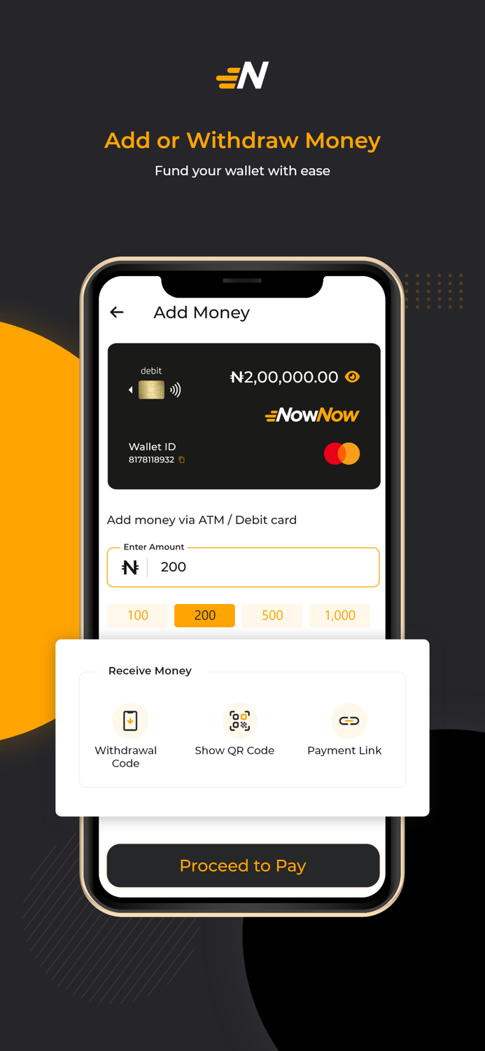 NOWNOW Recharge Bills Wallet