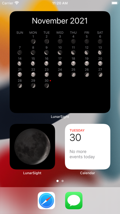 LunarSight: Calendrier lunaire LunarSight: Calendrier lunaire