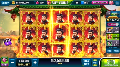 Prosperity Slots Casino Game Screenshot