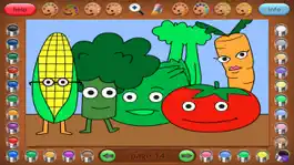 Game screenshot Eating Healthy Coloring Book mod apk