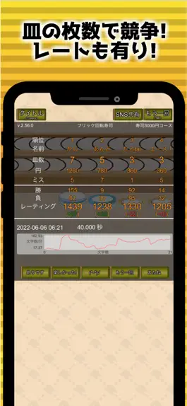 Game screenshot フリック対戦寿司 hack