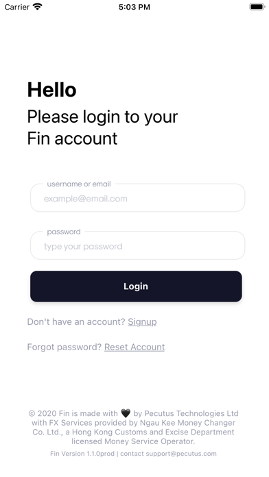 ReadyFX - Global Payments & FX Screenshot