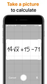 calculator air - math solver iphone screenshot 2