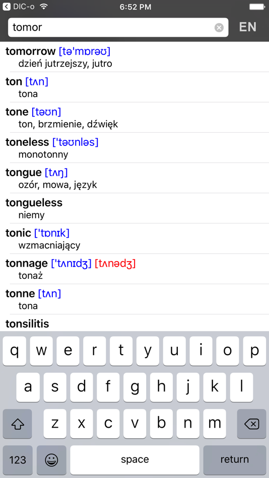 #1. Polish-English offline dict. (iOS) 由: Petr Wagner
