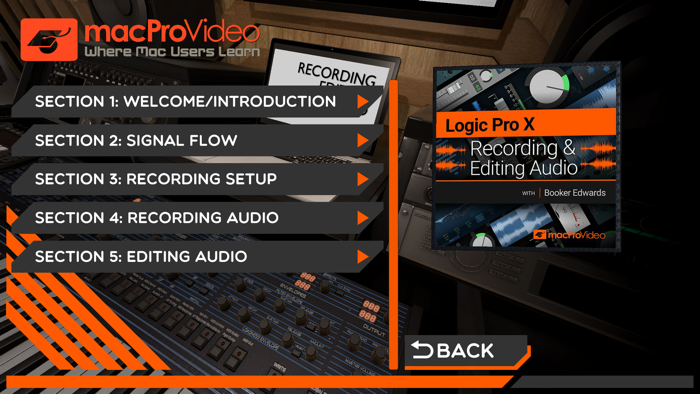 Recording and Editing Course