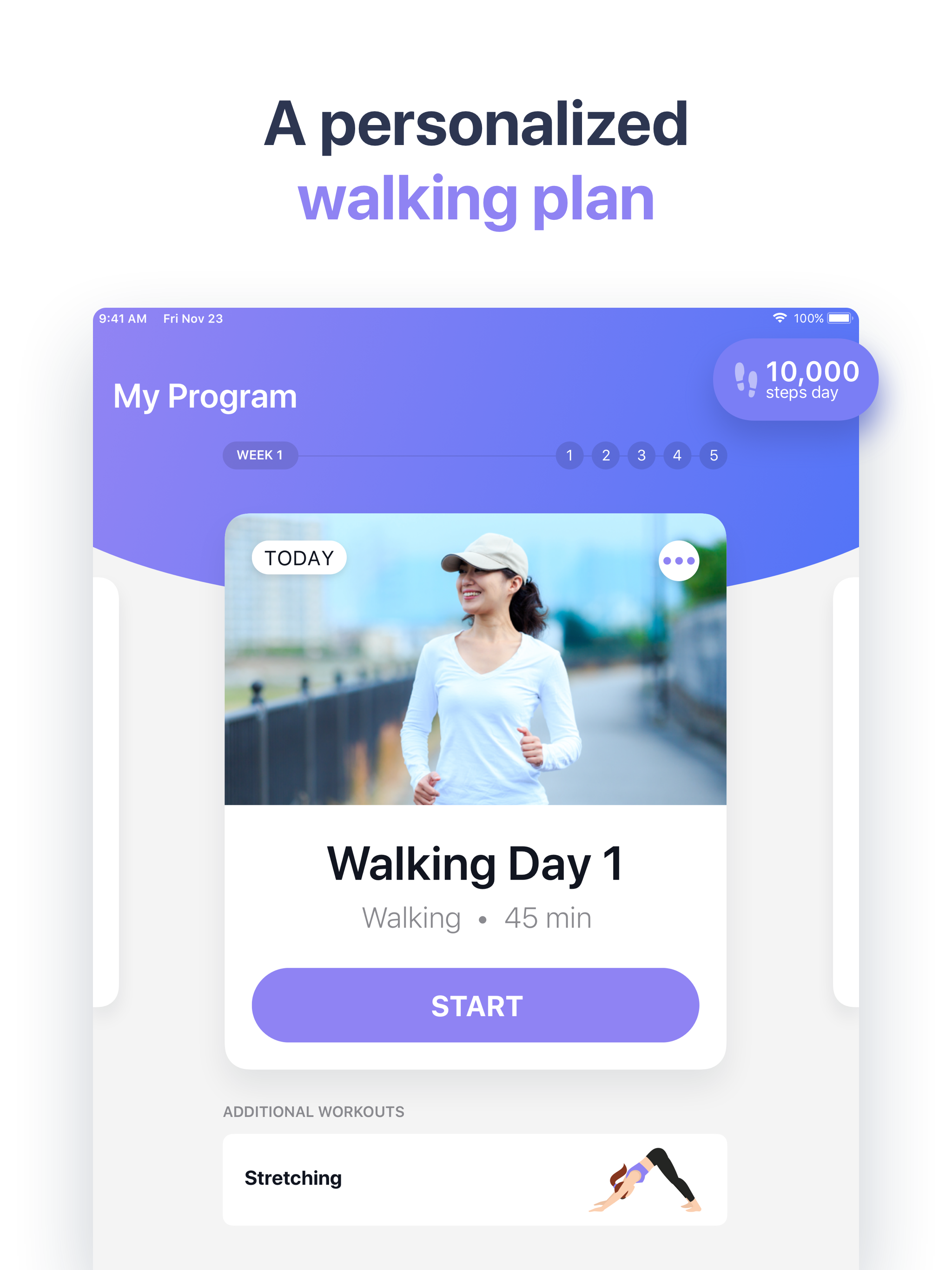 Organic Walk: Indoor Walking