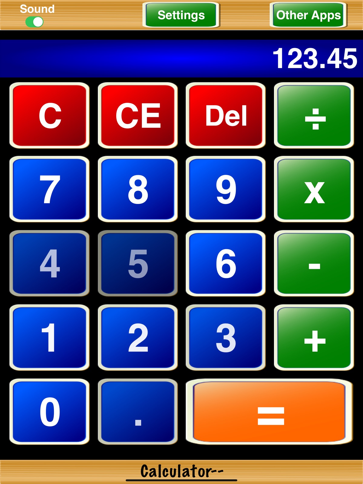 Calculator-- ipad screenshot 3