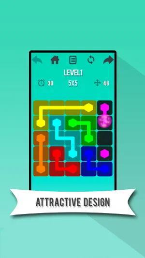 Draw Line - Hex Connect Puzzle screenshot 3