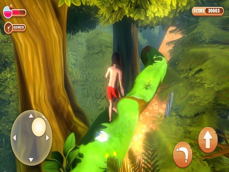 Jungle Adventure Run Kid World screenshot 4