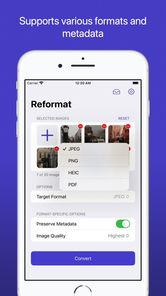 #2. Reformat: Image Converter (iOS) 由: Sascha Gordner