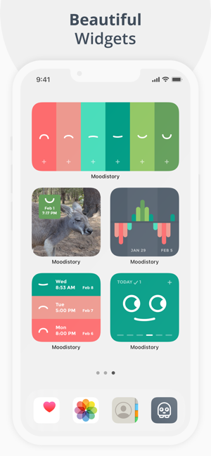 Skjermbilde av Moodistory - Mood Tracker