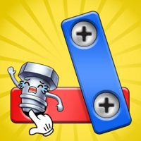 Wood Nuts and Bolts Puzzle 3D