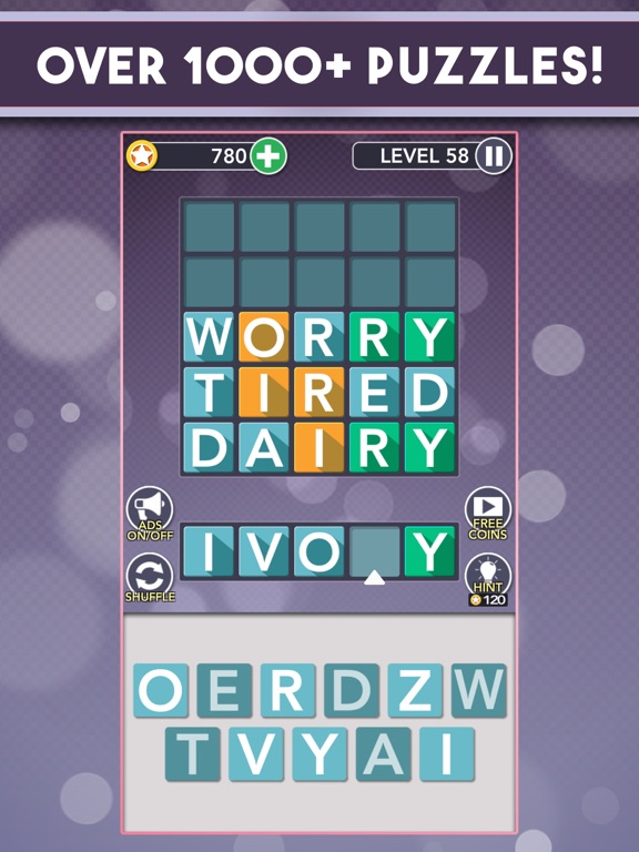 Screenshot #4 pour Wordlook - Word Puzzle Games