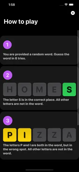 Game screenshot Wordi - a word guessing game apk