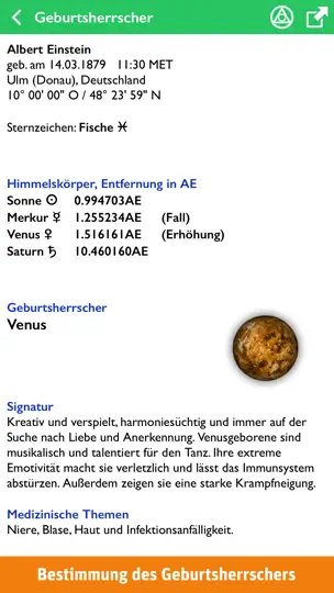 Screenshot von AstroStar: Horoskope Berechnen auf dem iPhone 5
