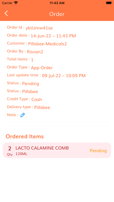 Pillsbee Delivery Partner Screenshot