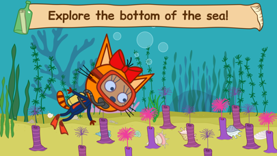 Kid-E-Cats Sea Adventure Games Screenshot