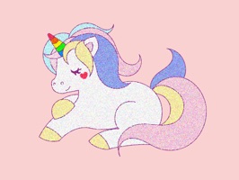 Rainbow Pony Stickers