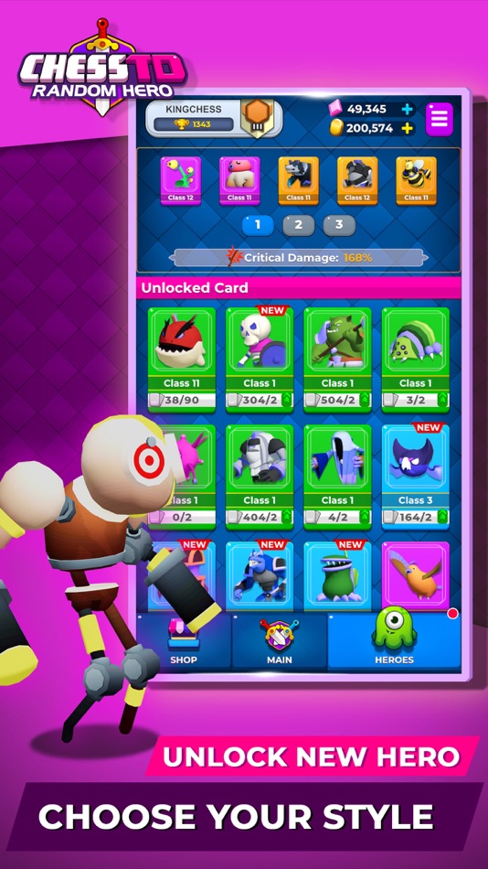 #2. Chess TD 2: Random Hero (iOS) 来自: vmoga