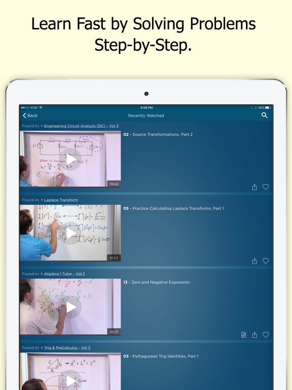 Math and Science Tutor iPad screenshot 3 - Education app