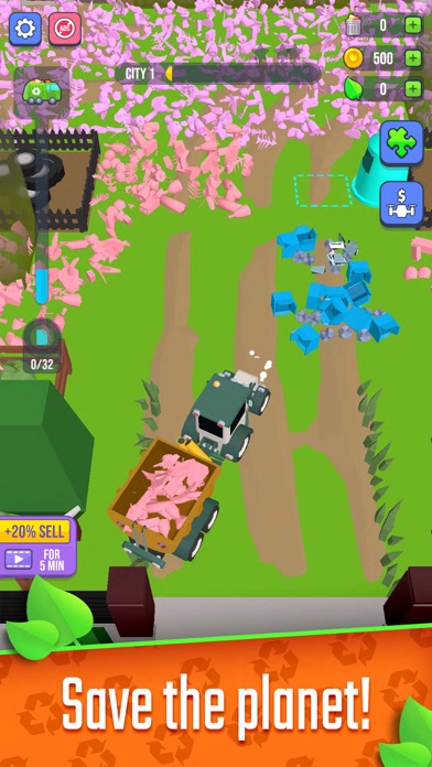 Garbage Truck City Tycoon Screenshot