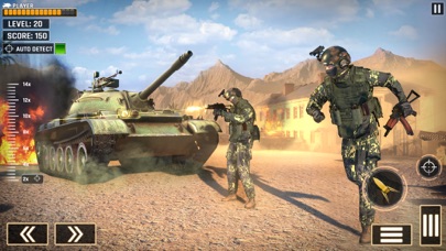Tank Games 3D : Army War Gamesのおすすめ画像1