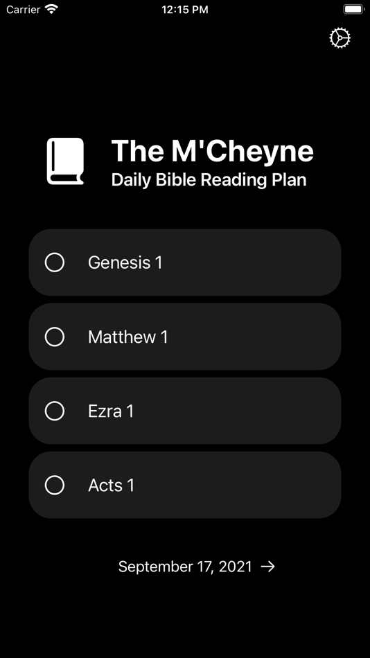 #2. The M'Cheyne Plan (macOS) 由: William Walker