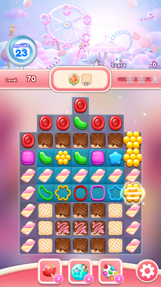#5. Candy Go Round: Match 3 (iOS) 由: MobOwl GmbH