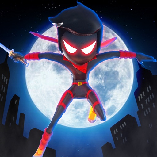 Stickman Shadow Ninja Assassin iOS App