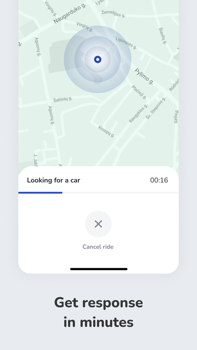 Timo - Taxi Service Screenshot