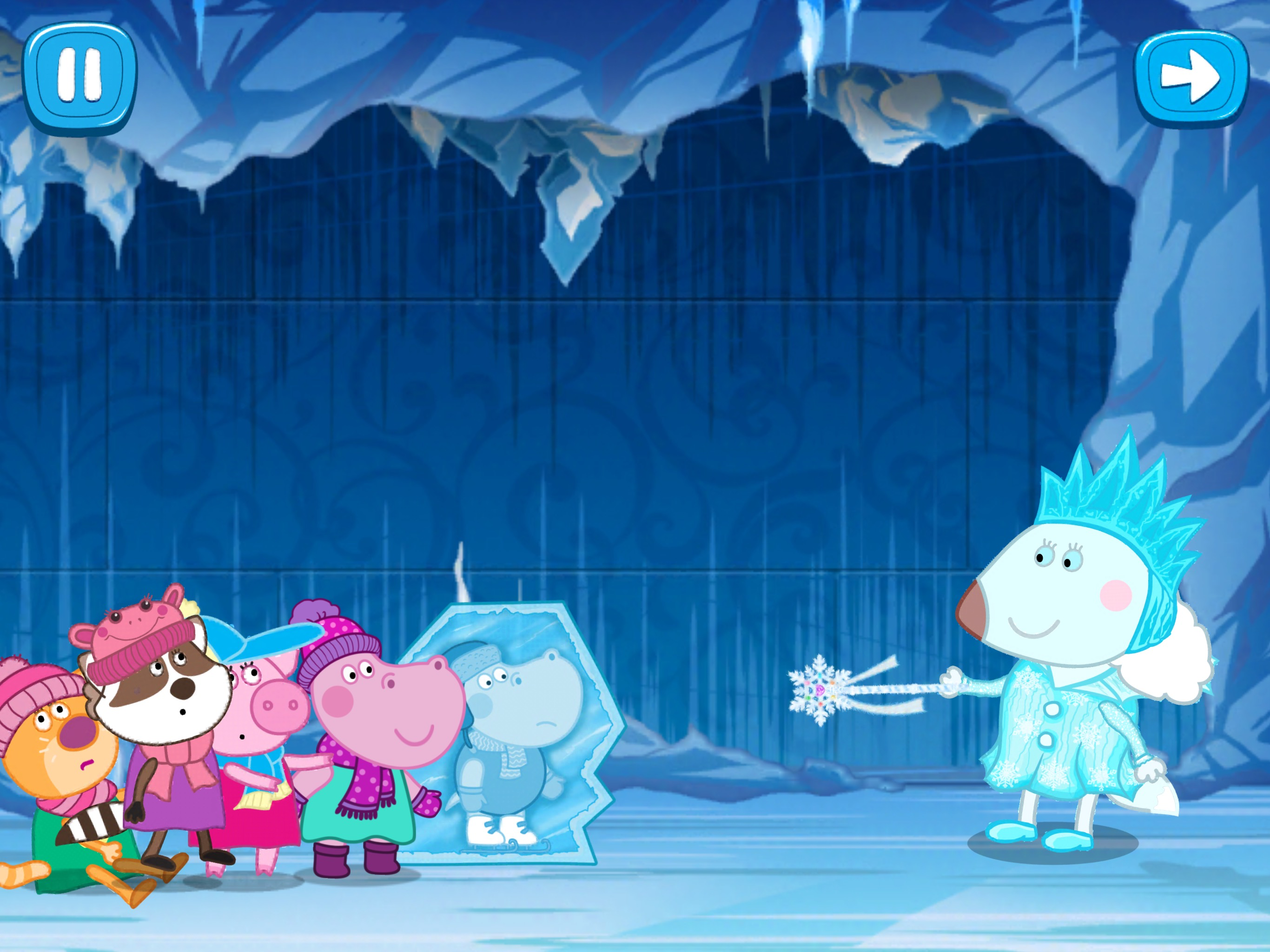 Snow Queen: Frozen castle