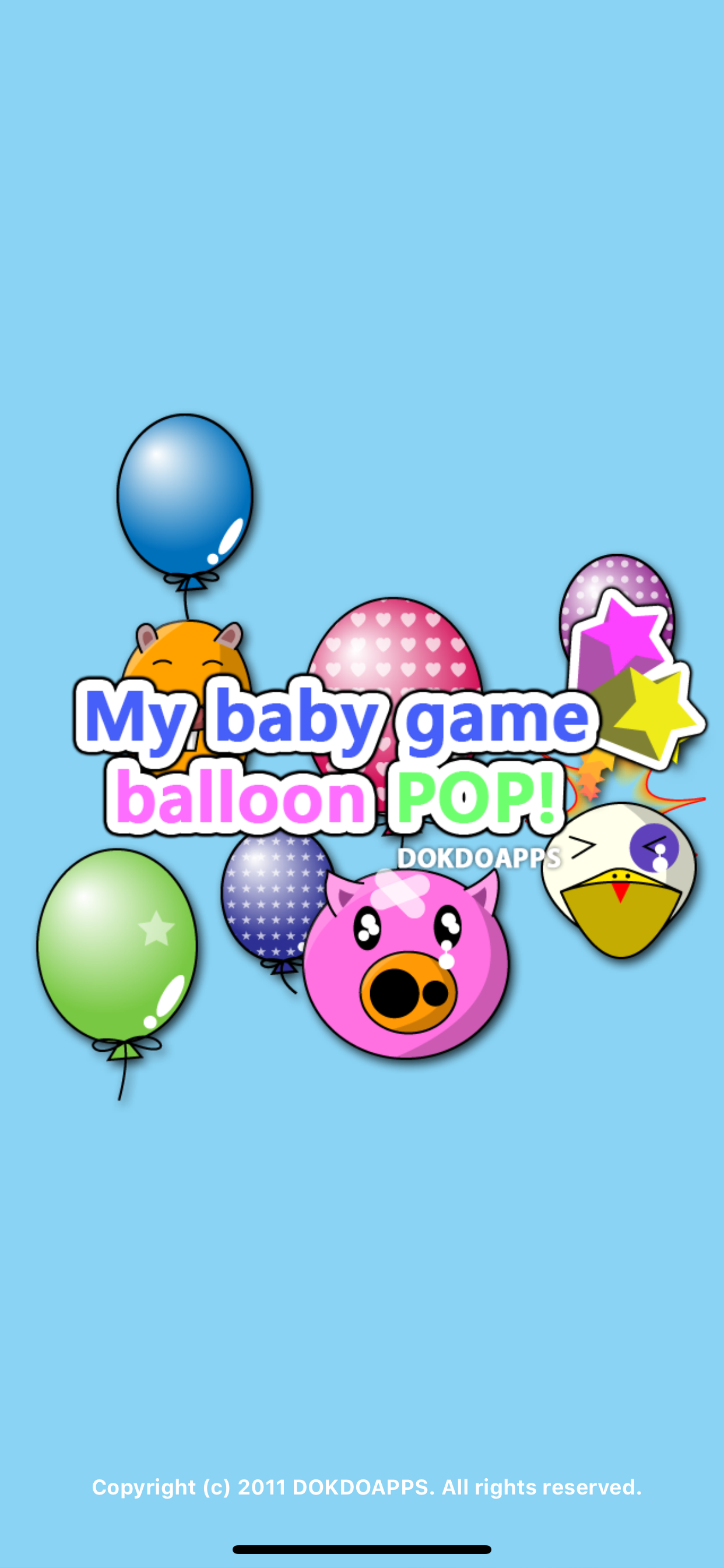 My baby game (Balloon Pop) screenshot 4