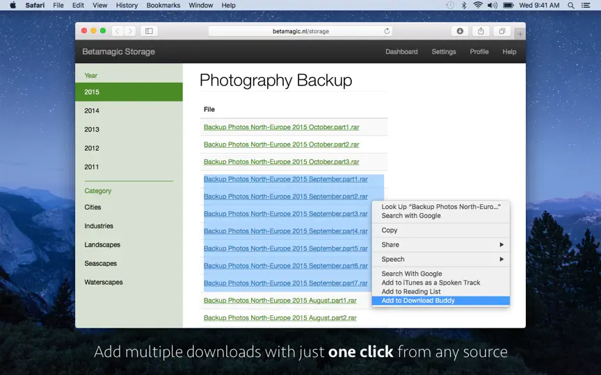 Screenshot von Download Buddy auf dem iPhone 2
