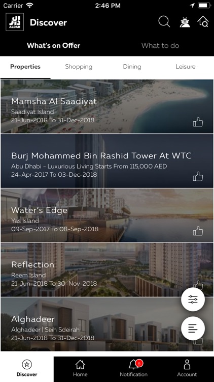 Aldar Properties, Abu Dhabi
