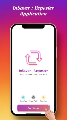 Game screenshot InSaver : Repost for Instagram mod apk