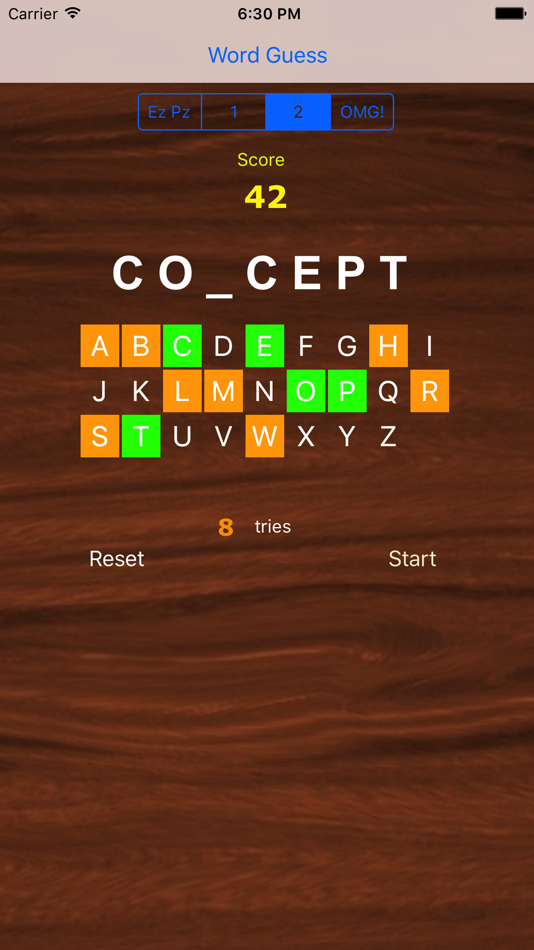 #5. Word_Guess (iOS) 由: Lucy Enterprises