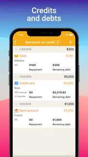 home bookkeeping. finance iphone screenshot 4