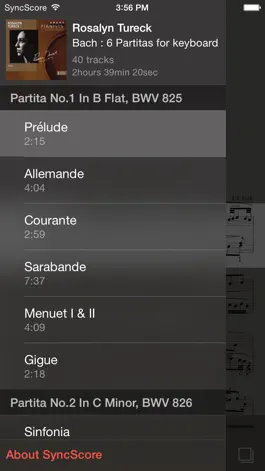 Game screenshot Bach Partitas - SyncScore hack