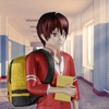 Anime Boy High School Life 3D icon