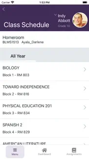 progressbook parent/student iphone screenshot 3