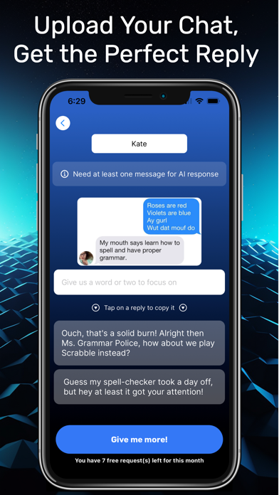 AI Wingmate: Rizz Up Your Game Screenshot