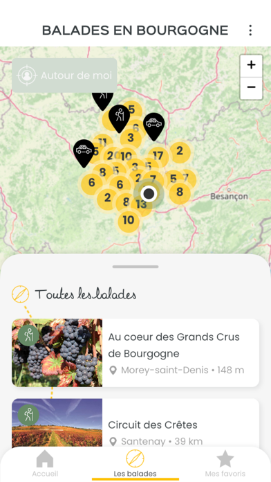 Screenshot #3 pour Balades en Bourgogne
