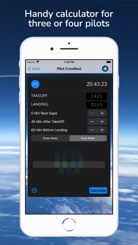 Pilot CrewRest screenshot 2 of 5