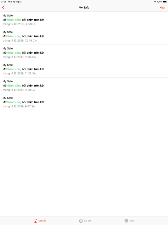 Screenshot #6 pour Goodwill Két sắt thông minh