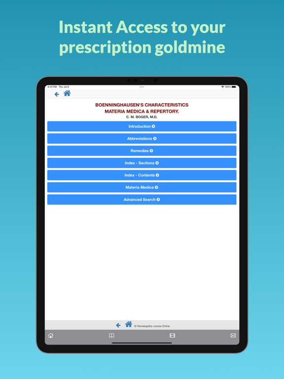 Screenshot #4 pour Boenninghausen Homeopathy