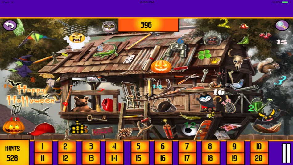 #4. Hidden Object:Halloween Number (iOS) By: Hiren Patel
